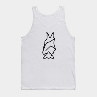 Bat Boys Logo - Black Tank Top